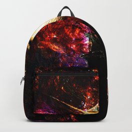 Abstract lighthouse painting  Backpack