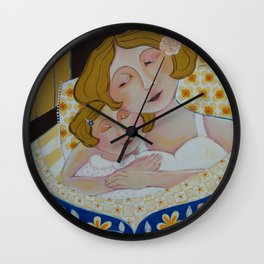 "Nighty Night, My Sweet Girl" Wall Clock