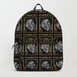 Golden Age of the Roaring 20's Lion Backpack