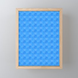 children's pattern-pantone color-solid color-blue Framed Mini Art Print