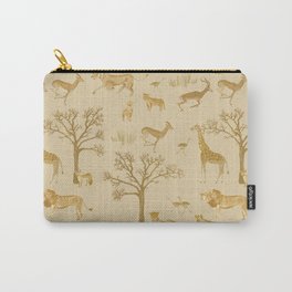 Safari in the Serengeti Carry-All Pouch