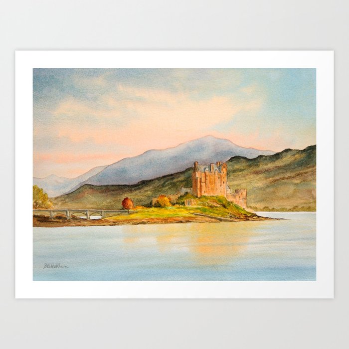 Eilean Donan Castle Scotland Art Print