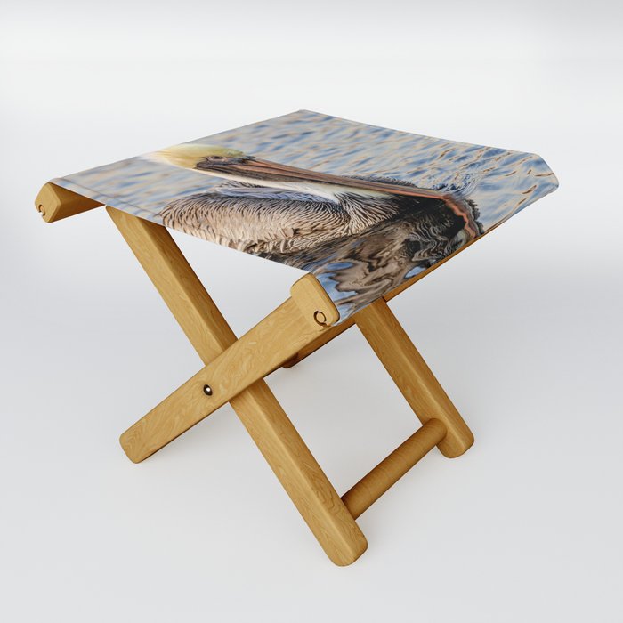 Pelican on the Bayou Folding Stool