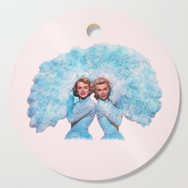 Sisters - White Christmas - Watercolor Cutting Board