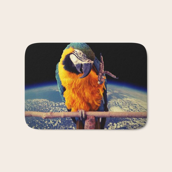 Parrot Bath Mat