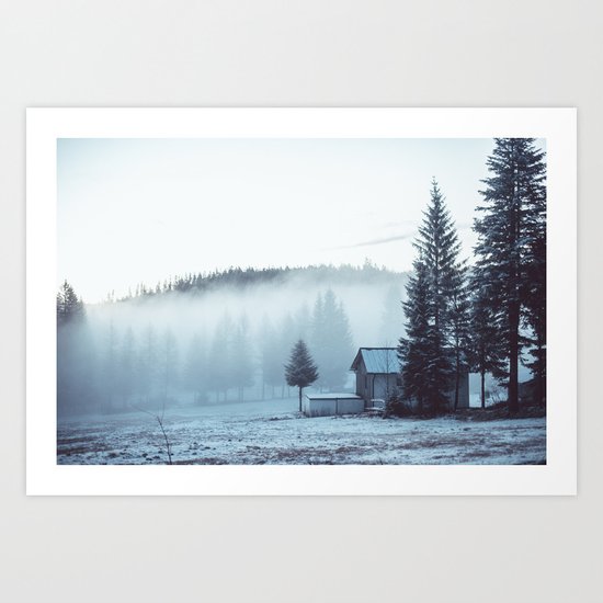 Foggy Memories Art Print