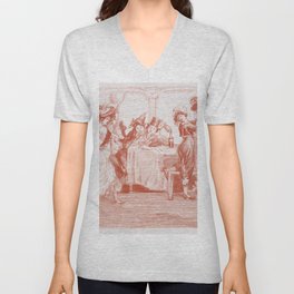 Vintage Bordello by Conder V Neck T Shirt