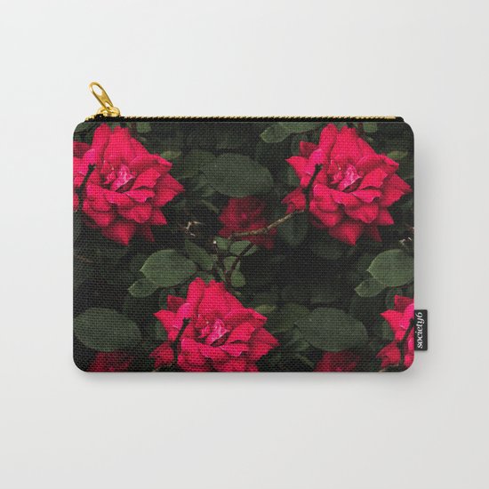 Red Roses Carry-All Pouch