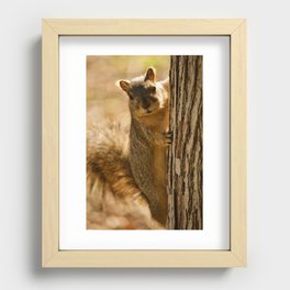 Our furry friends  Recessed Framed Print
