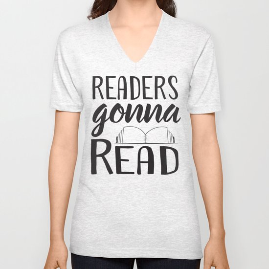 Readers Gonna Read Unisex V-Neck