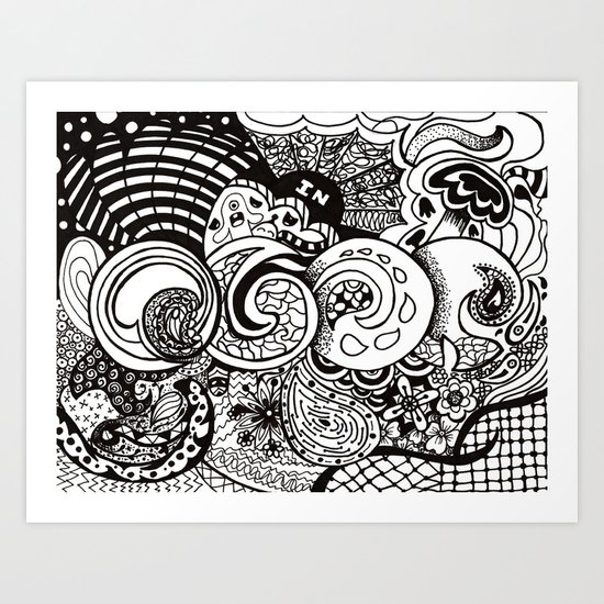 IN Art Print