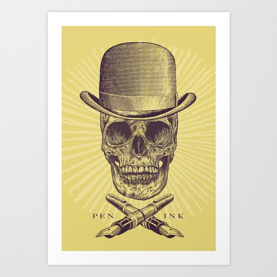 Dead Artist Art Print