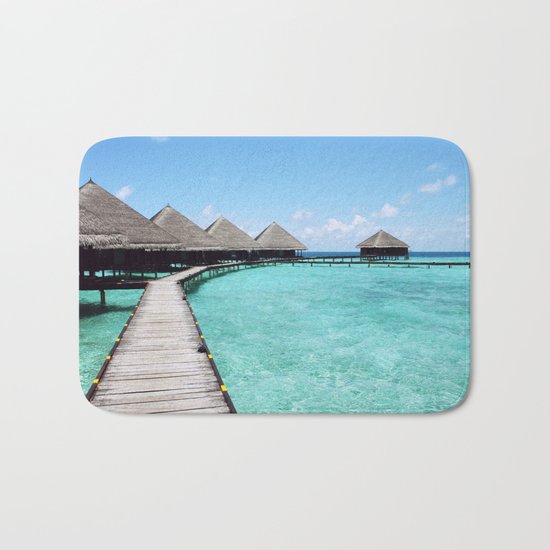 Paradise beach Bath Mat