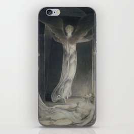 William Blake The Resurrection The Angels rolling away the Stone from the Sepulchre iPhone Skin