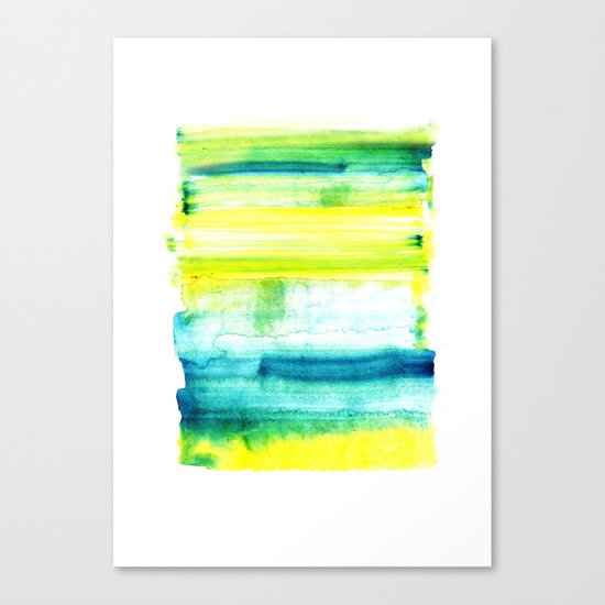Swimming Upstream Canvas Print