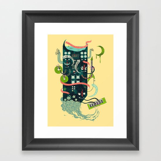Power Trio Framed Art Print