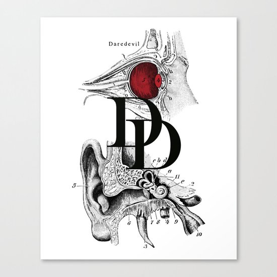 Etude - Daredevil Canvas Print