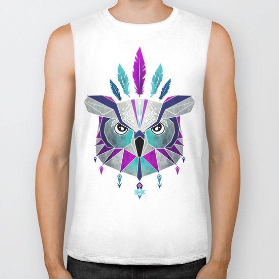 owl king Biker Tank
