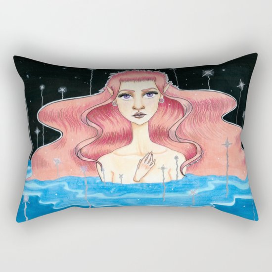 Lagoon of whises Rectangular Pillow