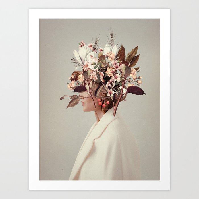 I Fell in Love with Fall because of You Art Print by Frank Moth | Society6