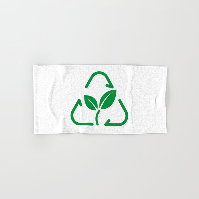 millennium earth environmental conservation illustration Hand & Bath Towel