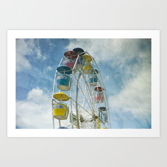 Ferris Wheel Art Print