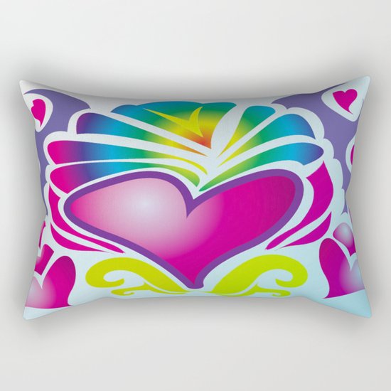 heart of soul Rectangular Pillow