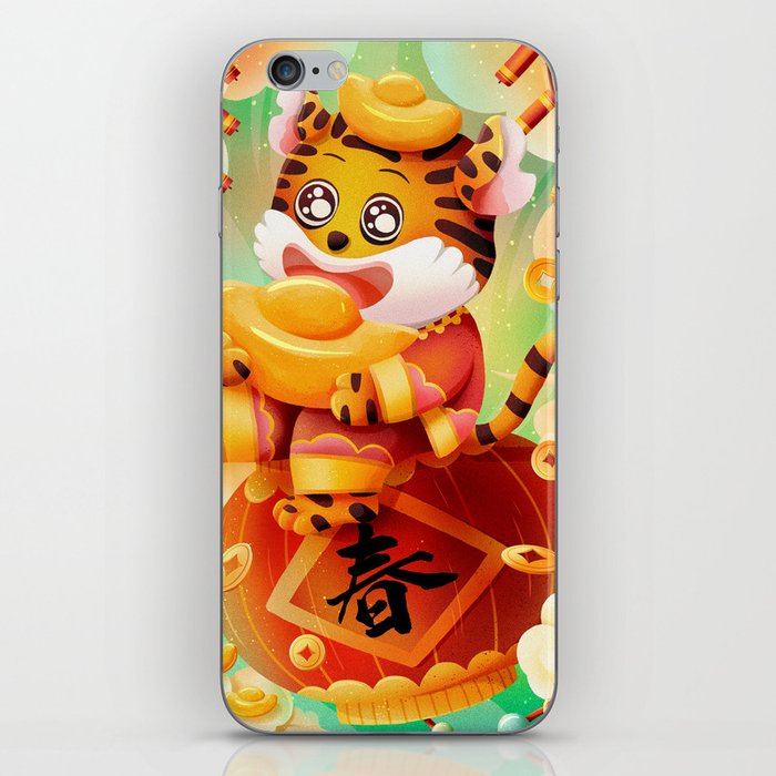 2022 China Spring festival tiger year II iPhone Skin
