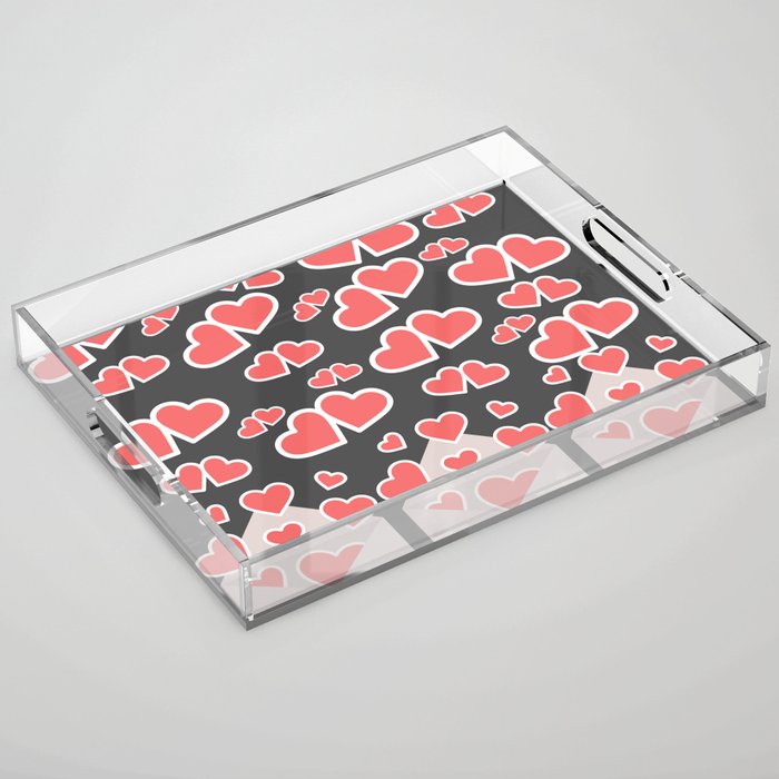 Sending All My Love To You Valentines Day Anniversary Gift  Acrylic Tray