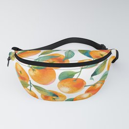 Mandarins With Leaves Fanny Pack