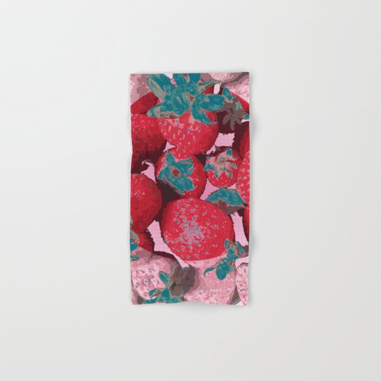 Strawberry Love (Lost Time) Hand & Bath Towel