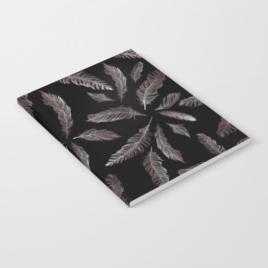 Feather Silhouettes Notebook