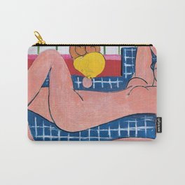 Matisse Large Reclining Nude (The Pink Nude), 1935 Carry-All Pouch | Landscape, Drawing, Matisse, Moma, Art, Exposition, French, Henri, Pattren, Vangogh 