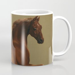 Whistlejacket by George Stubbs classic minimal horse painting Coffee Mug