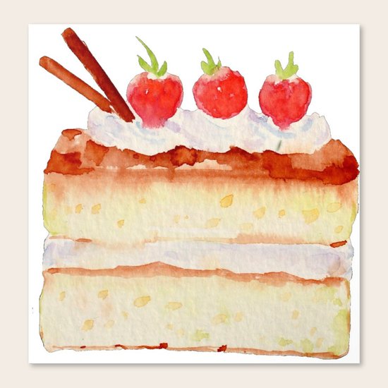 Cheese Cake Canvas Print