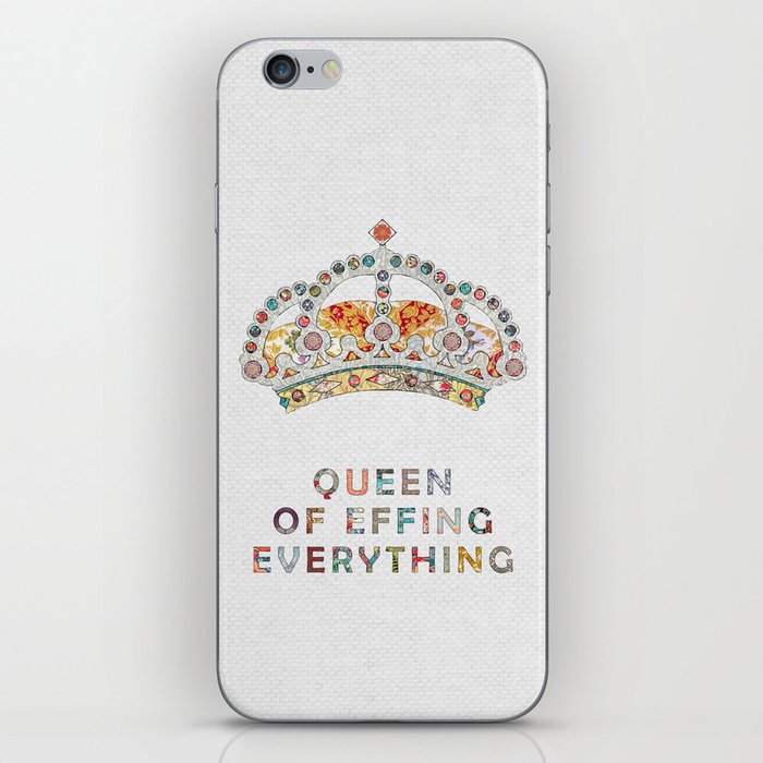 her daily motivation iPhone Skin