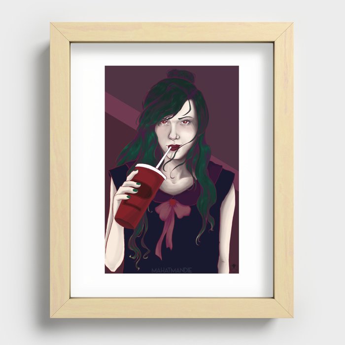 Sailor Pluto Recessed Framed Print