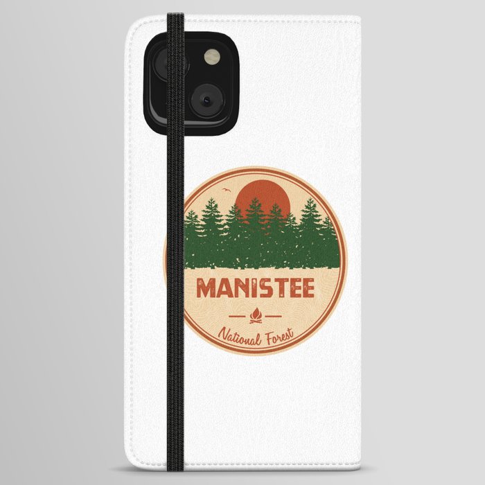Manistee National Forest iPhone Wallet Case
