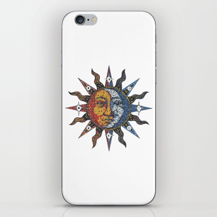 Celestial Mosaic Sun/Moon iPhone Skin
