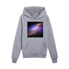 Black Hole in a Spiral Galaxy  Kids Pullover Hoodies