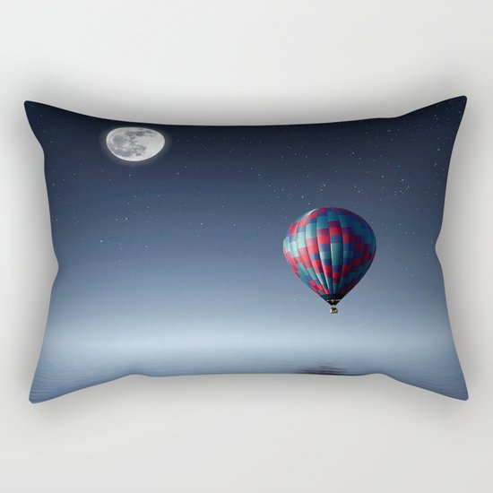 Moon & Balloon Rectangular Pillow
