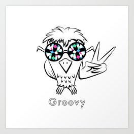 Groovy Art Print