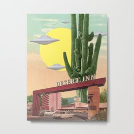 Desert Inn (UFO) Metal Print