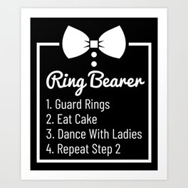 Funny Ring Bearer Bowtie Gift Wedding Art Print | Ringsecurity, Ringbearer, Ringbearerproposal, Weddingring, Ringbearergifts, Ring, Graphicdesign, Ringbeareroutfit, Weddingrings, Ringboy 