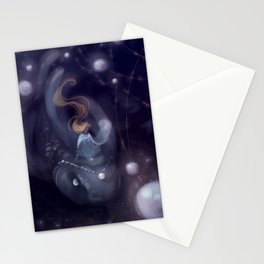 Pearly Glow Stationery Card