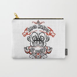 Naked Monkey & Art Vector Carry-All Pouch