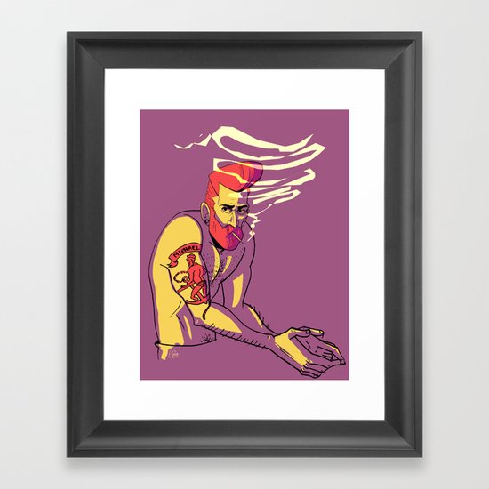 MICHAEL Framed Art Print