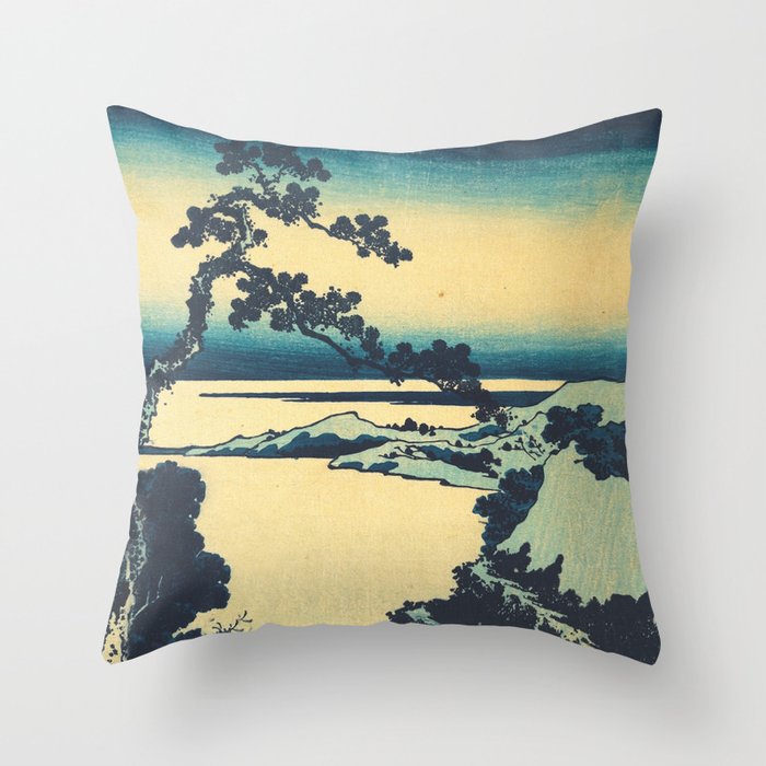 Looking Right at Hine Throw Pillow