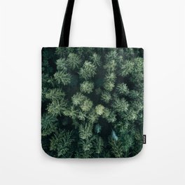 Forest from above - Landscape Photography Tote Bag