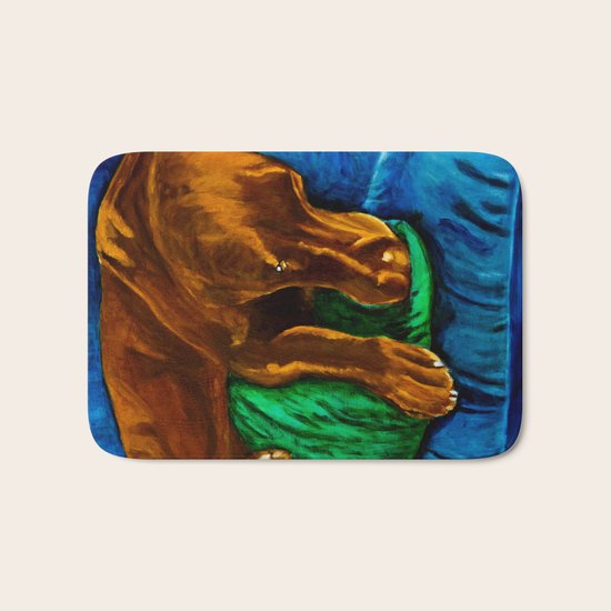 Sleepy Boy Bath Mat